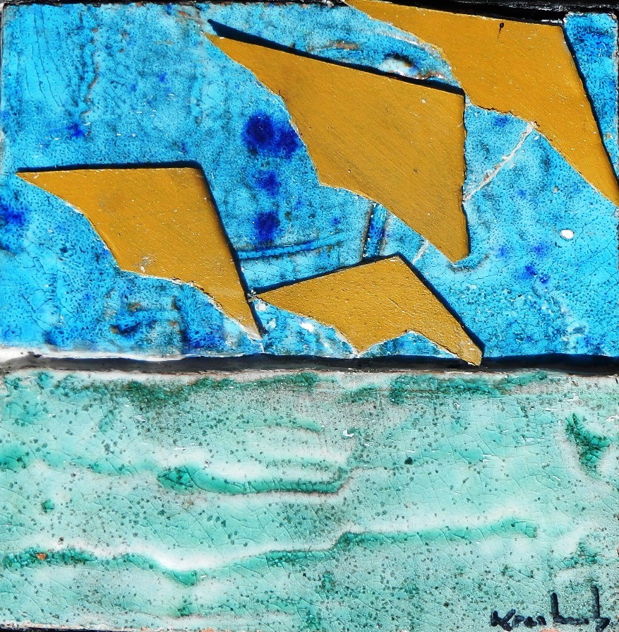cerf- volants jaunes